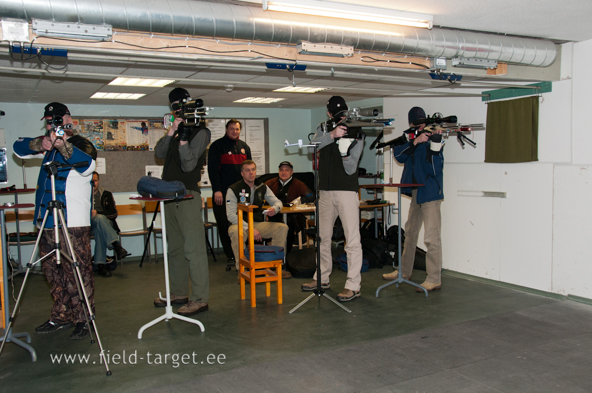 Third group at the firing line